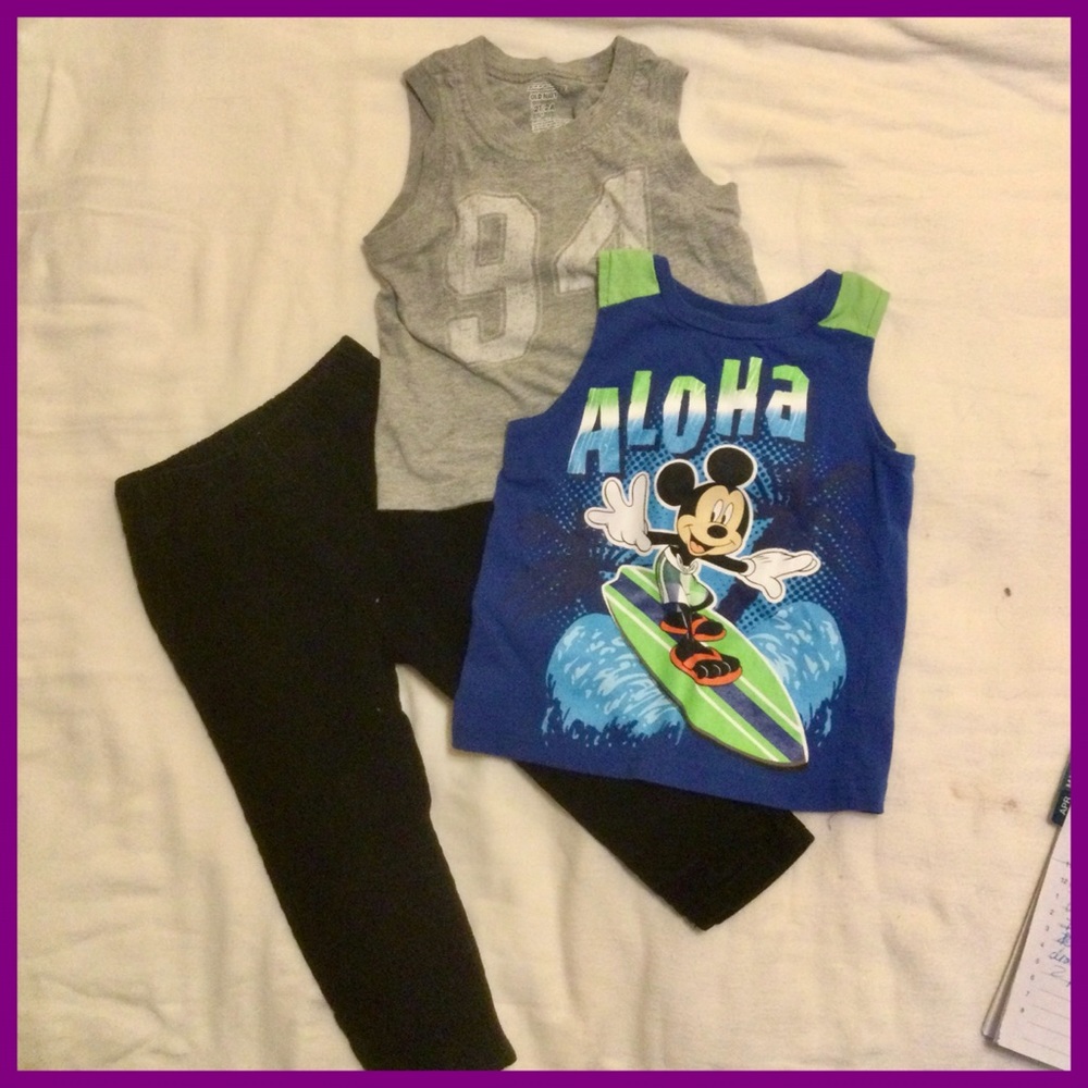 3pc Boys Cloth, sz 24 mos